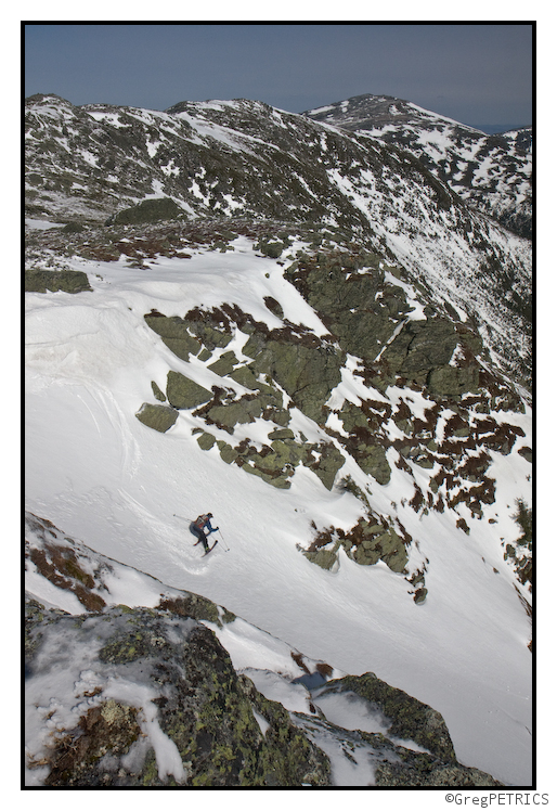 Icelantic Skier on Mount Washington